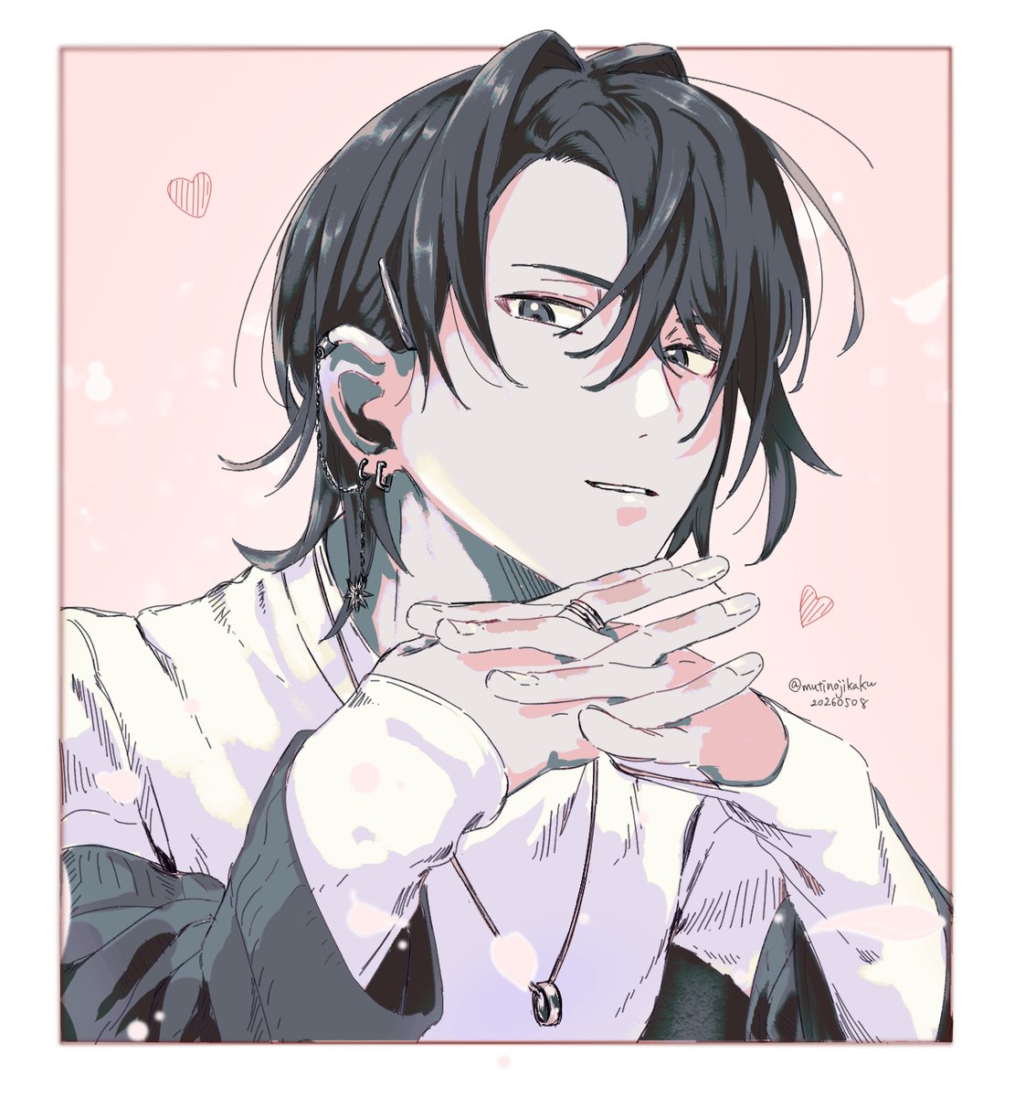 mutinojikaku's tweet photo. ※ド捏造衣装 元i棒

アクsui(過去)軸で春っぽい(？)服着て取材受けててほしーーーの欲望。

そして休み明けの労働を頑張った自分へのご褒美として。 https://t.co/ZeDYt7okRF