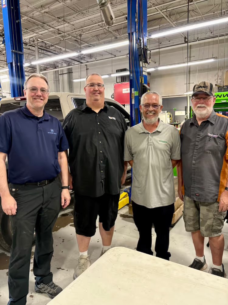 WeldCountyGarag's tweet photo. 130 years of parts knowledge. 4 people. 1 grill.
Warren cooked for the team last Friday.
Meet the WCG parts pros who've been showing up for drivers for a combined 130+ years.
🔗 https://t.co/PAh7dNTG67
#WeldCountyGarage #GMC #NorthernColorado #Greeley #AutoParts #TeamAppreciation https://t.co/Y2VDxhg7AF