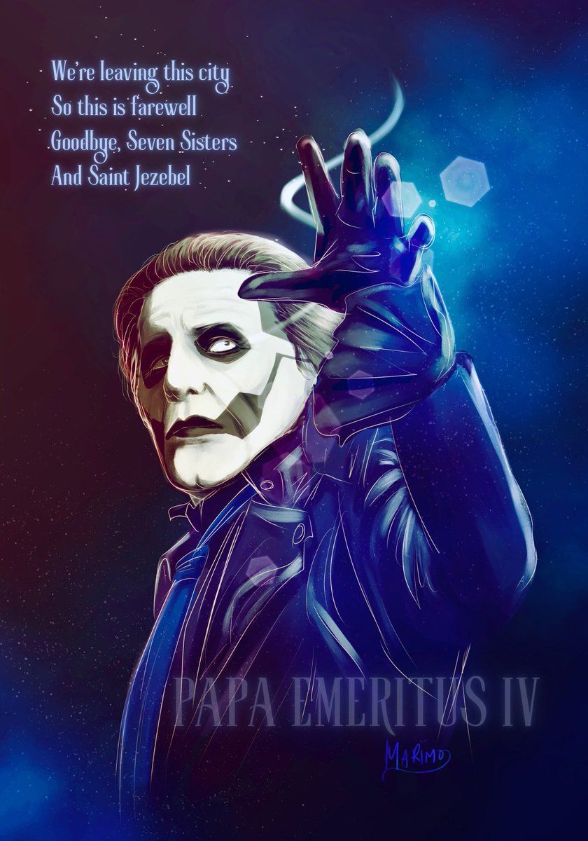 marimoafterdark's tweet photo. Art chain! 💜 Share your favorite ghost band works you’ve done :) https://t.co/tzIuPfI4sT
