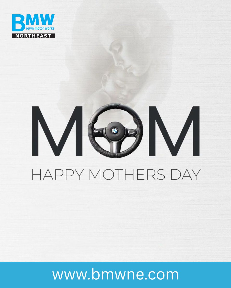 BrownMotorWorks's tweet photo. 💙 Happy Mother’s Day to Every Amazing Mom

Today, we celebrate the moms who steer us with love, patience, and strength every single day.
From all of us at BMW Motor Works Northeast, Happy Mother’s Day! 🌸

🌐 Visit: https://t.co/ZfH4v7fJeZ
.
#BMWMotorWorksNorth #HappyMothersDay https://t.co/Z9gQJoJDbS