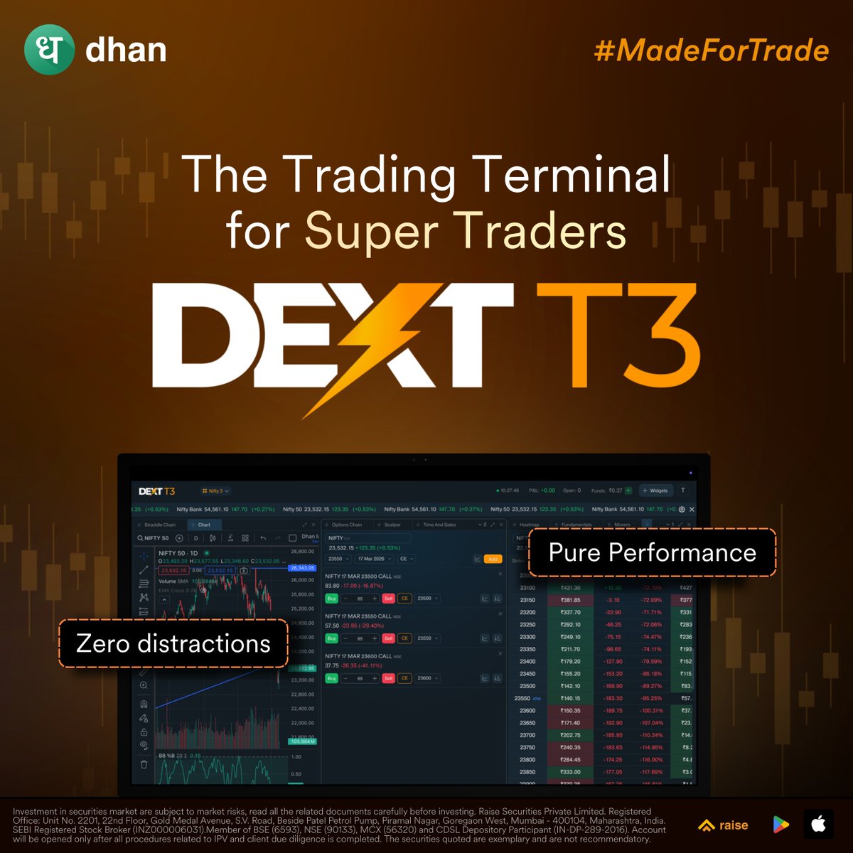 DhanHQ's tweet photo. Design a Personalised Trading Workspace with 30+ Trading Widgets, 30+ Keyboard Shortcuts, and 7 Pre-built Layouts.