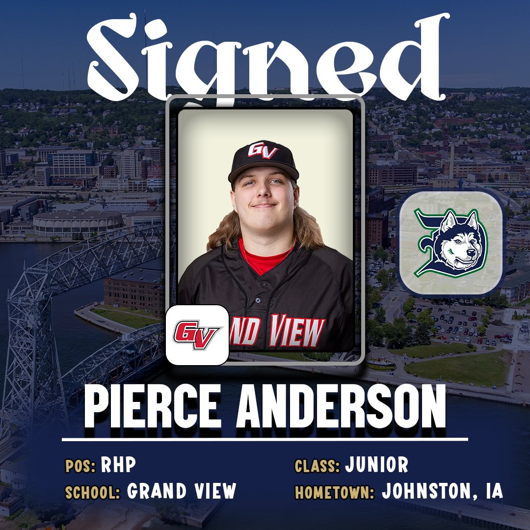 DuluthHuskies's tweet photo. Three more Huskies are officially locked in for 2026. ✍️

Welcome Pierce Anderson, Blake Eckerle, and Cameron Johnson to Duluth! 🐾

Only 21 days until the Home Opener at the Wade. Read more about our latest signings here: https://t.co/zZZOKe4gy9 https://t.co/BSxE8Cmz35