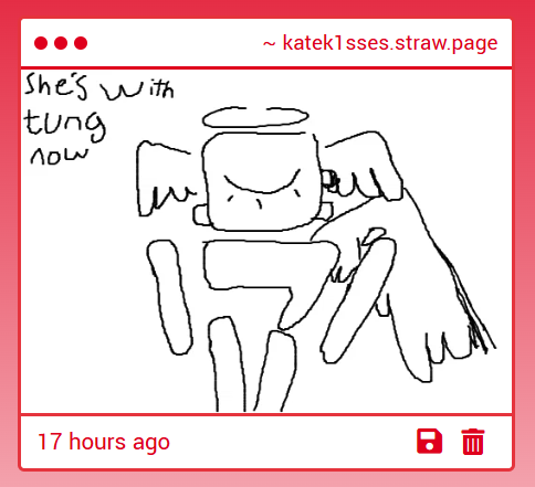 kate •.° tweet media