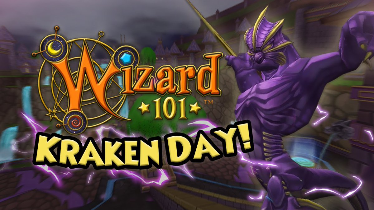 ⚡️ Reminder: Kraken Day is this Sunday! ⚡️

Join us on Sunday, May 10, 2026 at 12:00 PM CT in Realm Kraken in Triton Avenue! Fight the Kraken, meet new friends, and earn some rewards along the way. We hope to see you there! #KrakenDay2026 #Wizard101
