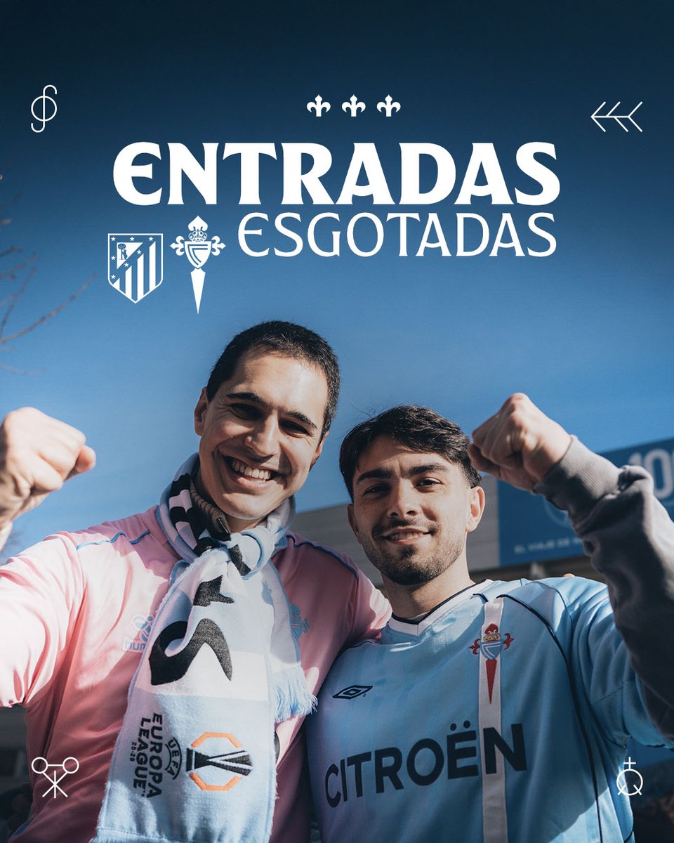 XuntosCelta's tweet photo. O CELTISMO nunca falla 🩵

561 entradas visitantes ESGOTADAS no Metropolitano.

GRAZAS, celtistas 👏 XUNTOS, a pola vitoria! https://t.co/2YYPYrJvZU