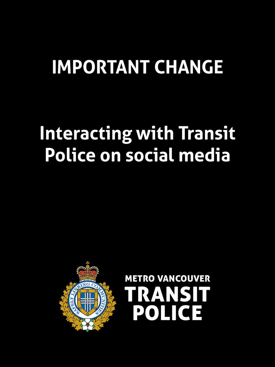Metro Vancouver Transit Police tweet media