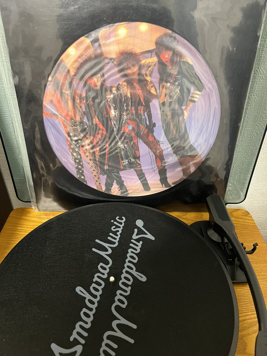 #1日1作品レコード紹介
95日目

DEAD END
「DEAD LINE」ピクチャー盤

1986年6月30日にリリースされたDEAD ENDの1stフルアルバムの、ピクチャーレーベル盤🐈💿

このピクチャーレーベル盤には、特典として「WORST SONG」のEPが付属✨

自分にとってのお宝的1枚で、ずっと大事にしています🎶