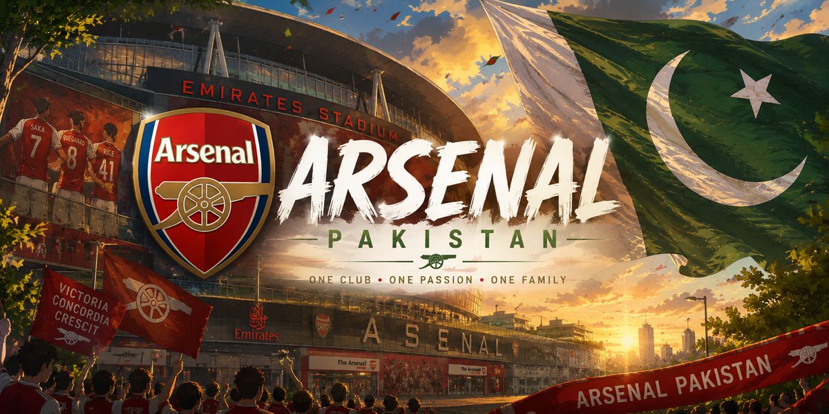 Arsenal Pakistan SC tweet media