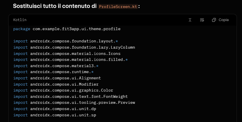 SottileGiulio's tweet photo. continua nella sua confusione solitaria
gli forniscono gli import e lui li toglie io boh
ps gli import me li ha dati direttamente Android Studio
io sono più ignorante di @grok in programmazione
@xai c'è da migliorare https://t.co/J1AVABvL02