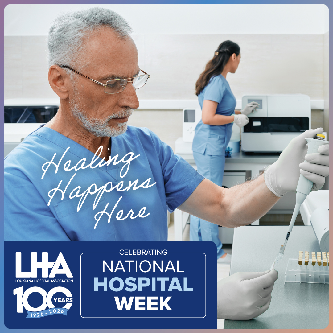 Louisiana Hospital Association tweet media