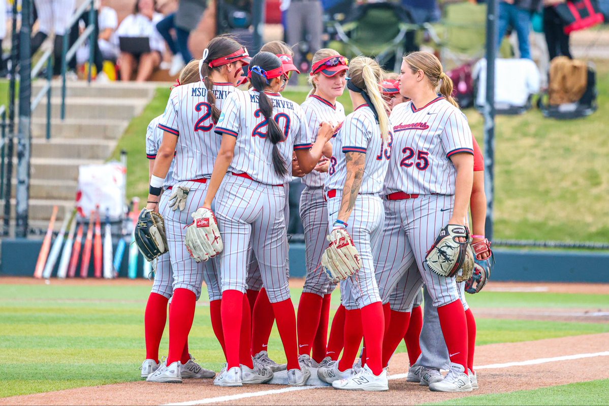 MSU Denver Softball tweet media