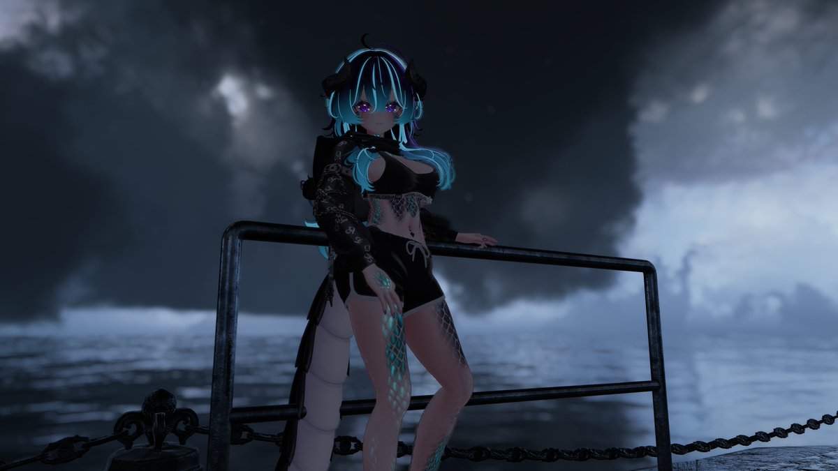 ShikaXomy's tweet photo. Pose ~ 
1st pic taken myself, 2nd by @Sharky_2002 

#VRChat #VRChatPhotography #Airi3D https://t.co/Pam9oFcZkg