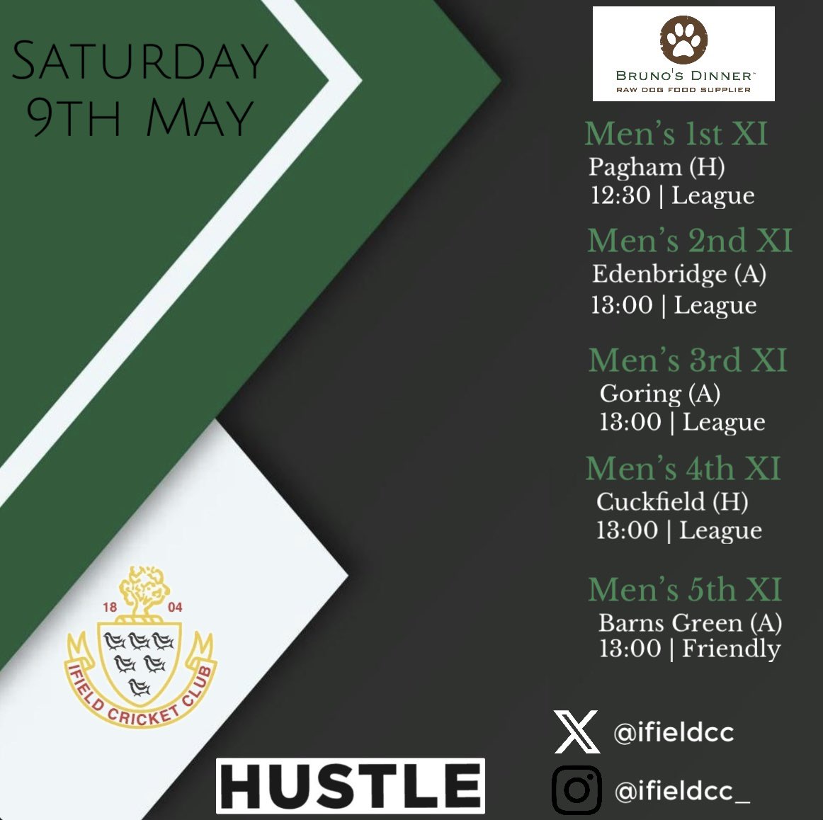 Ifield Cricket Club tweet media