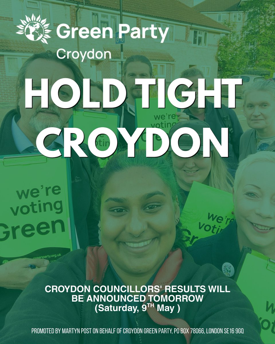 Croydon Green Party tweet media