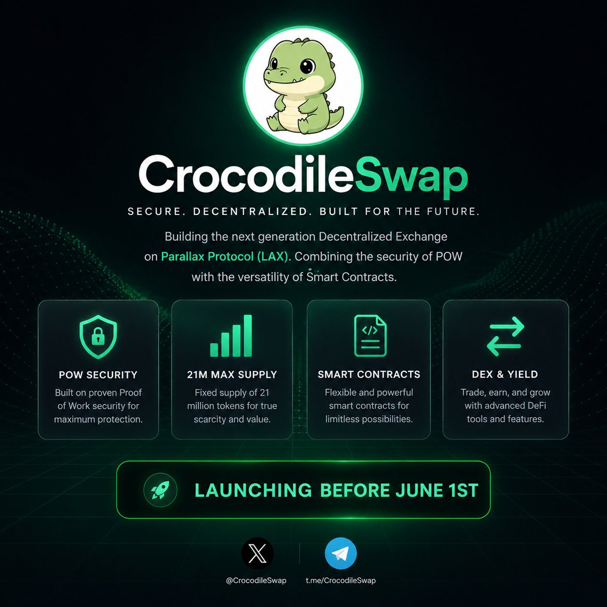 Crocodile Swap tweet media
