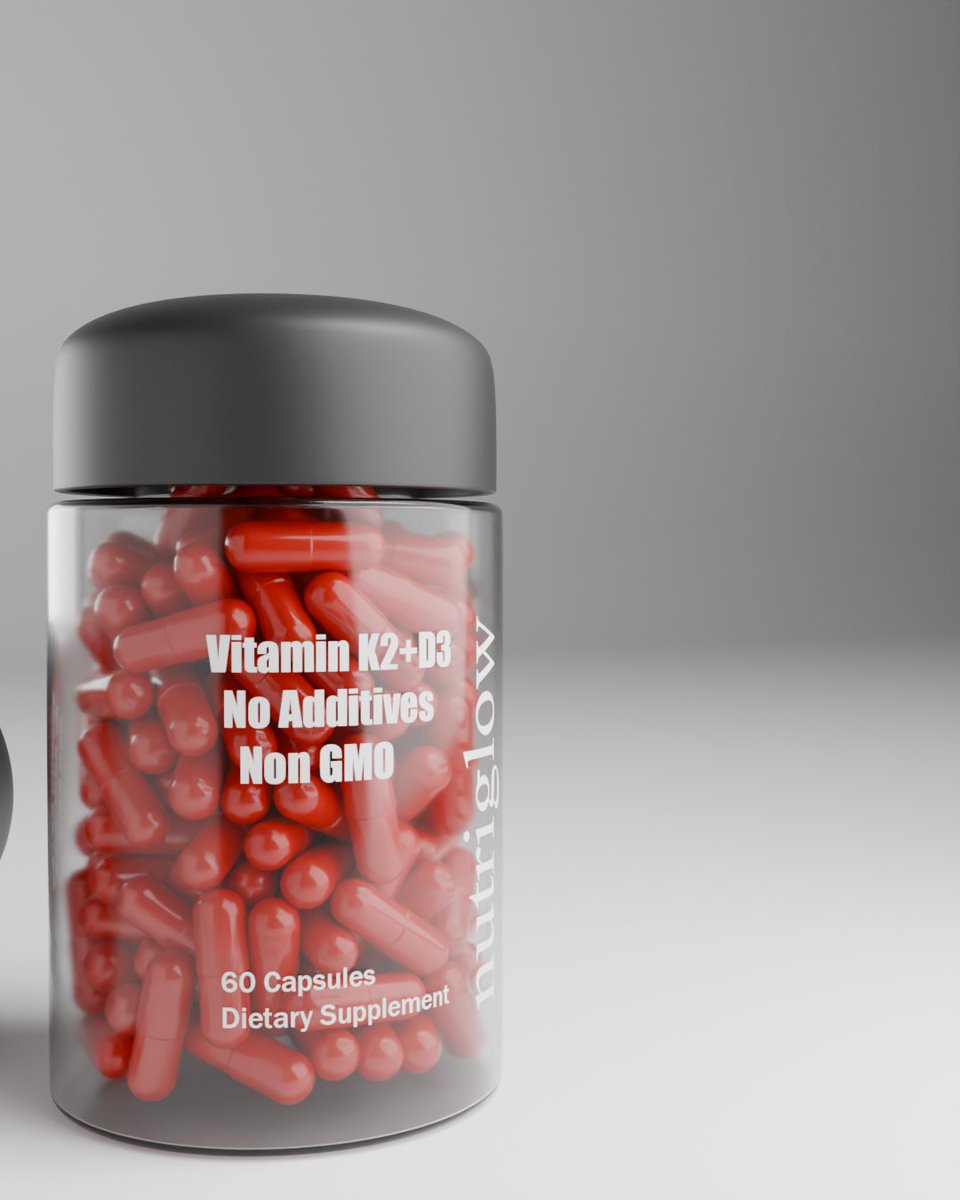 AymenPoly's tweet photo. Precision meets simplicity. ✦
Vitamin K2+D3 - no fillers, no shortcuts.
#3DRender #ProductDesign #CGI #BlenderRender #3DArt #SupplementDesign #ProductVisualization #DesignInspiration #MinimalDesign #NutriGlow #VitaminK2 #3DProduct #CreativeDirection #PackagingDesign #DigitalArt https://t.co/8EoE4TIBzA