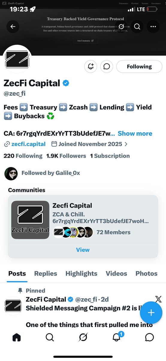 charlesssin's tweet photo. @Galile_0x @zec_fi Done Galile

D4Wqm1QtGuz5moavPsRXExkHC3j7PgtJiXySgoxTYN5u https://t.co/7yADFbVT12