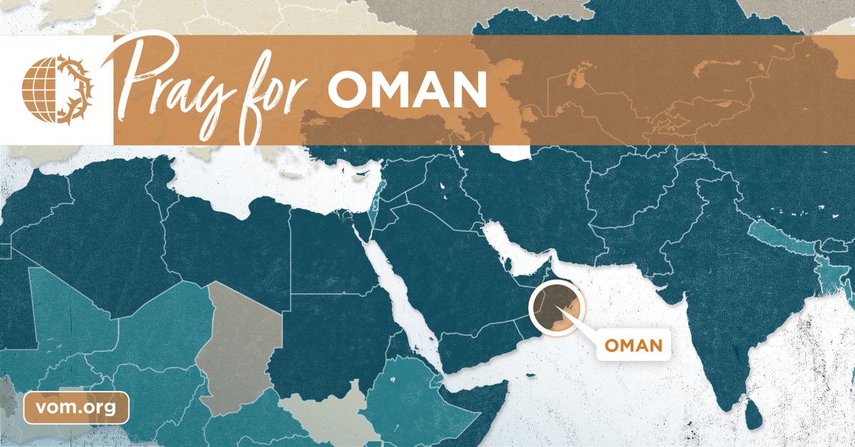 VOM_USA's tweet photo. Oman: Pray that Muslims seeking the truth will find it in the person of Jesus Christ. https://t.co/4hk0p4VpWz