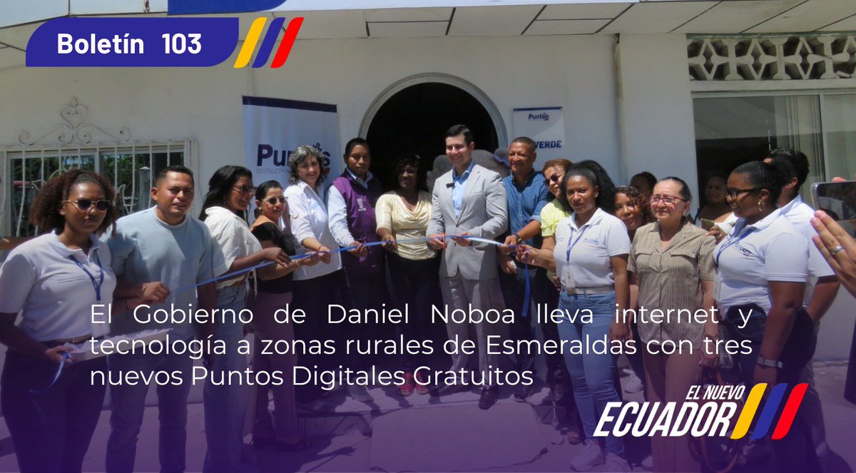 Ministerio de Telecomunicaciones Ecuador 🇪🇨 tweet media