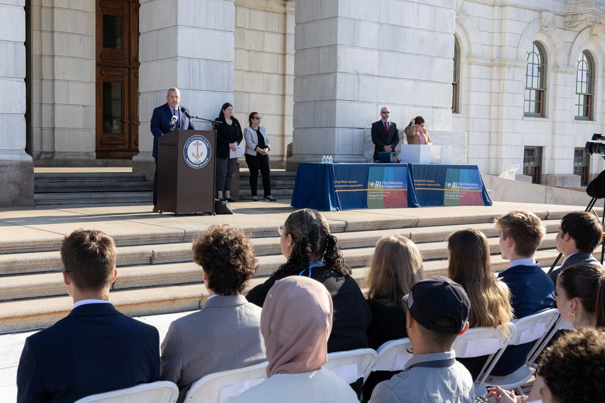 RI Department of State | Secretary Gregg M. Amore tweet media