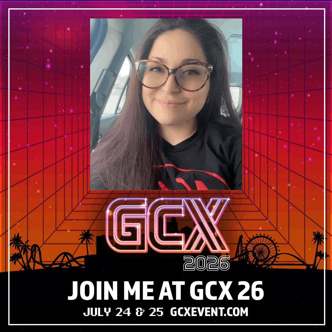 Nerditbabe's tweet photo. HUGE NEWS! I was selected for a Creator Pass for GCX Orlando 2026! Honored and grateful for the opportunity and so excited to attend again, this time as a creator. Canโt wait for an amazing weekend with friends and everyone at GCX! โจ #GCX2026 #gamingdoesgood @GCXEvent https://t.co/0jHewrEV9d