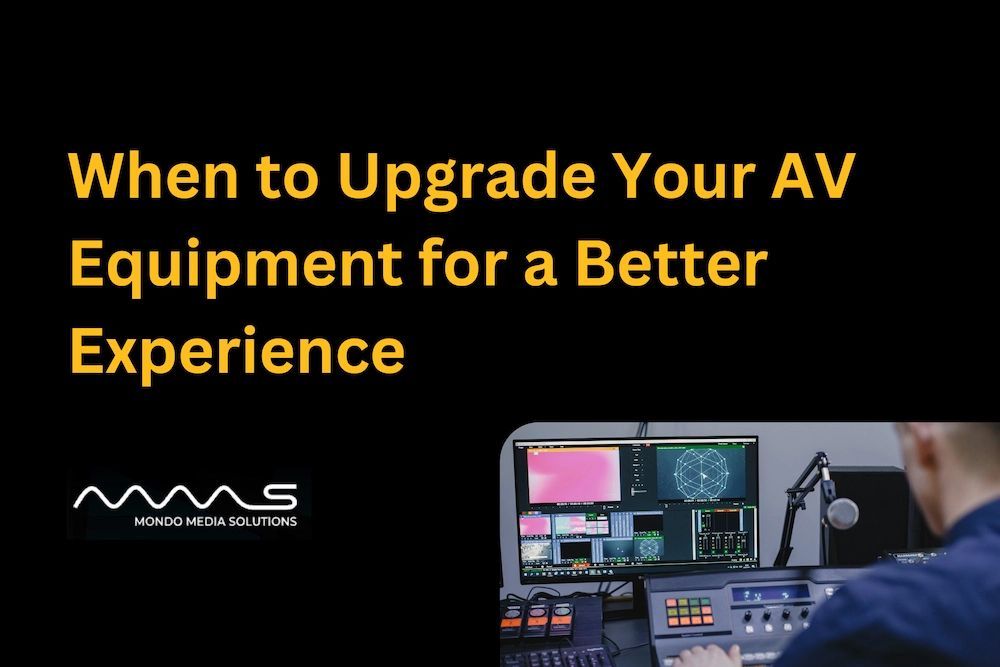 mmsproav's tweet photo. Learn the signs your AV equipment is holding you back—poor audio, lag, compatibility issues, and rising support costs—and when upgrading delivers the best ROI.
👉 Read more: https://t.co/d2gc7xDkNX

#AVUpgrade #AVIntegration #MeetingRoomTech #WorkplaceTechnology #ProAV https://t.co/CWDFRTq6Aq