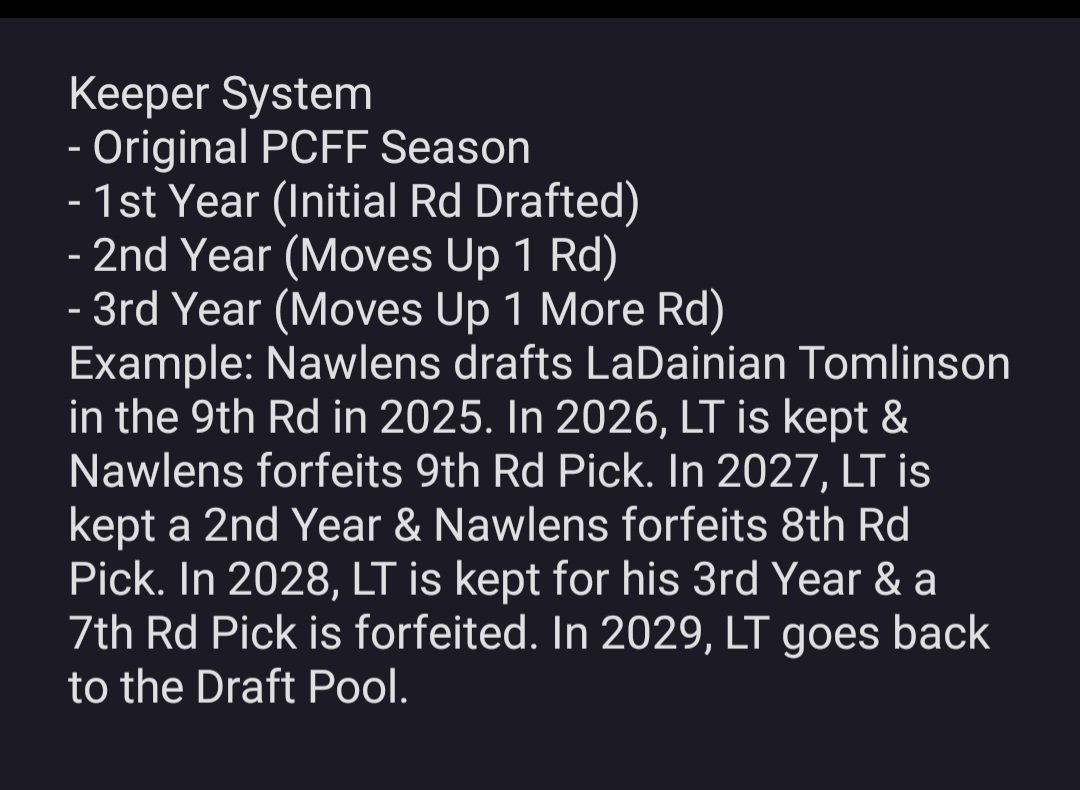 thePCFF2000's tweet photo. - Keeper Rules - https://t.co/d5DztEkvoF