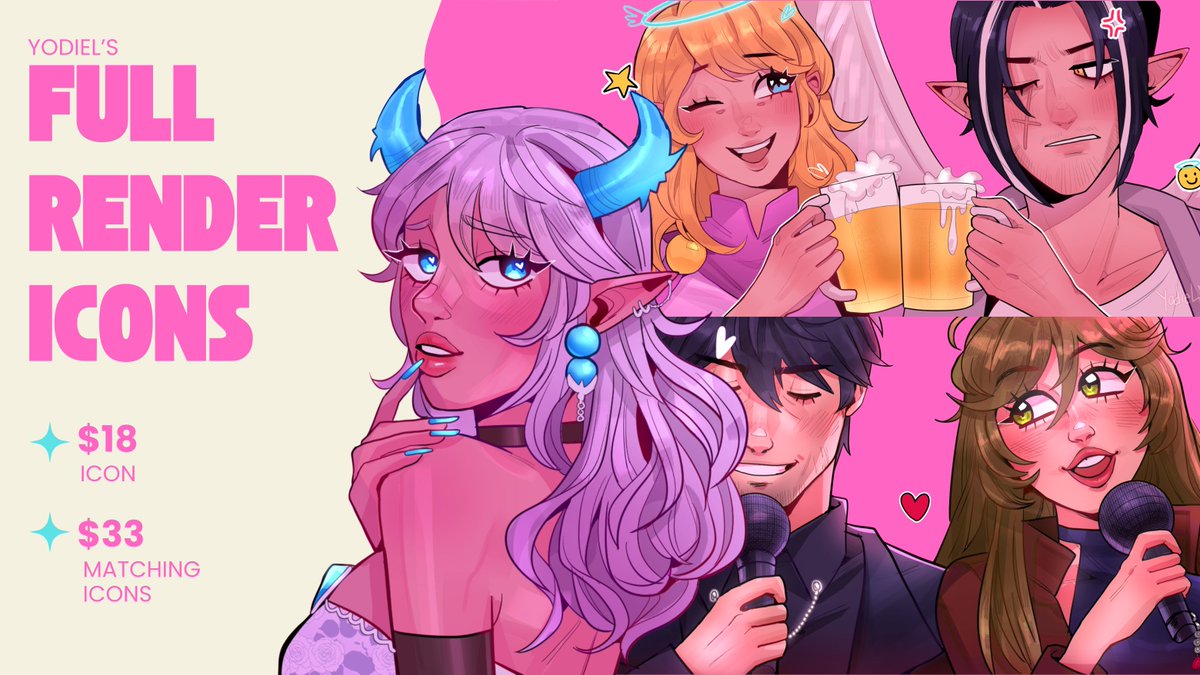 YodieL 🐇✨(VGen COMMISSIONS OPEN)✨ tweet media