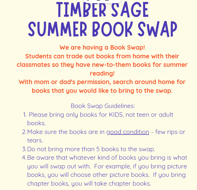 Timber Sage Elementary tweet media
