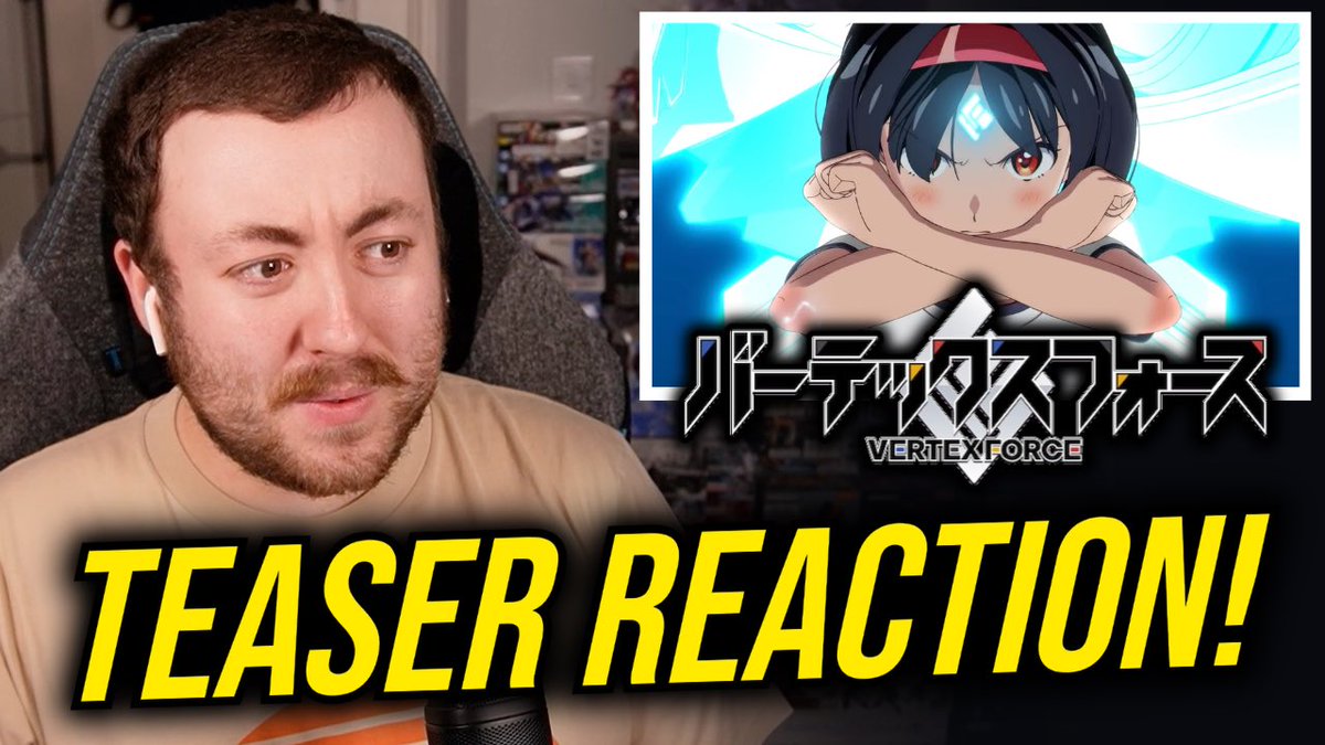 The upcoming original mecha anime Vertex Force just got its first teaser trailer – let's react to it ⤵️

youtu.be/PXXL4XWgCiQ?si…