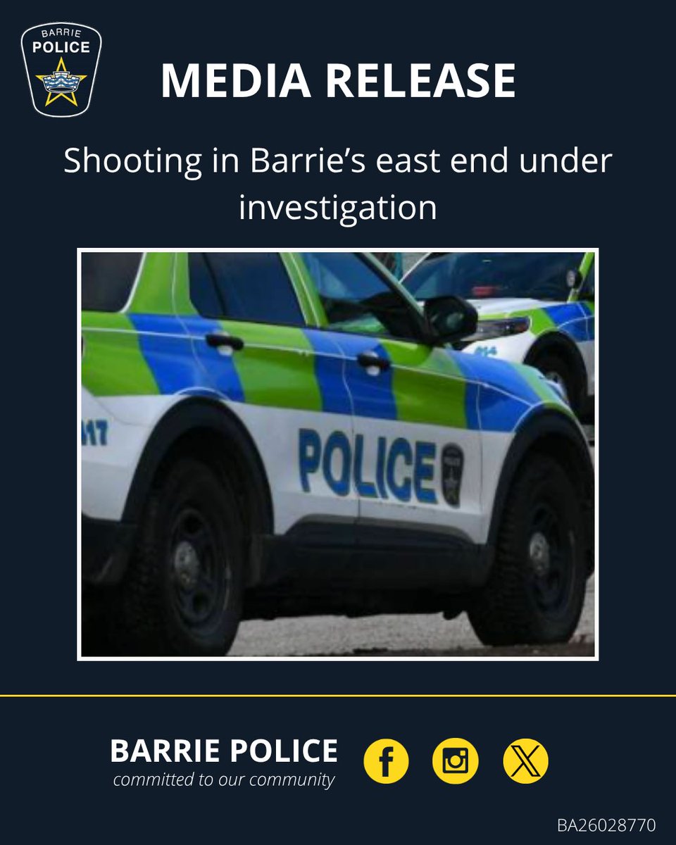 Barrie Police tweet media