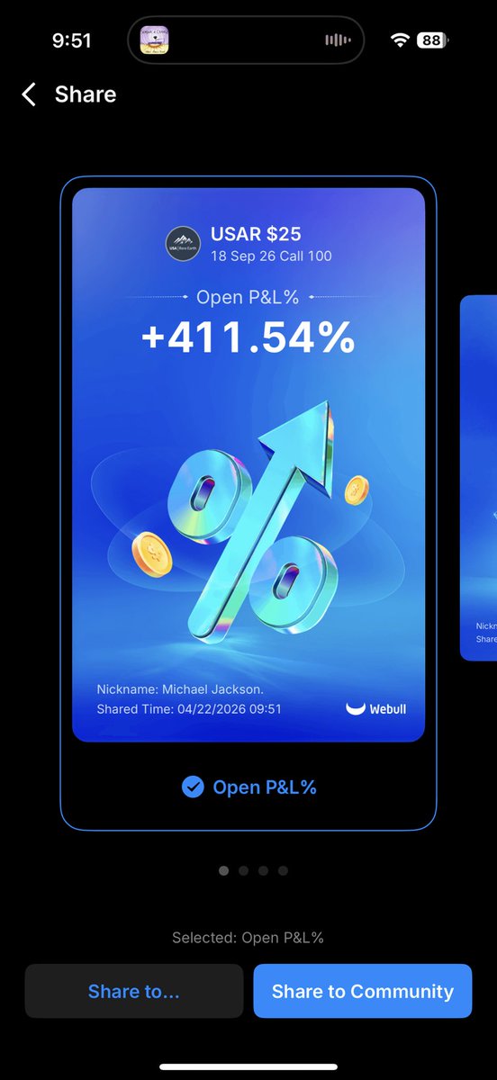 Thriller Options tweet media