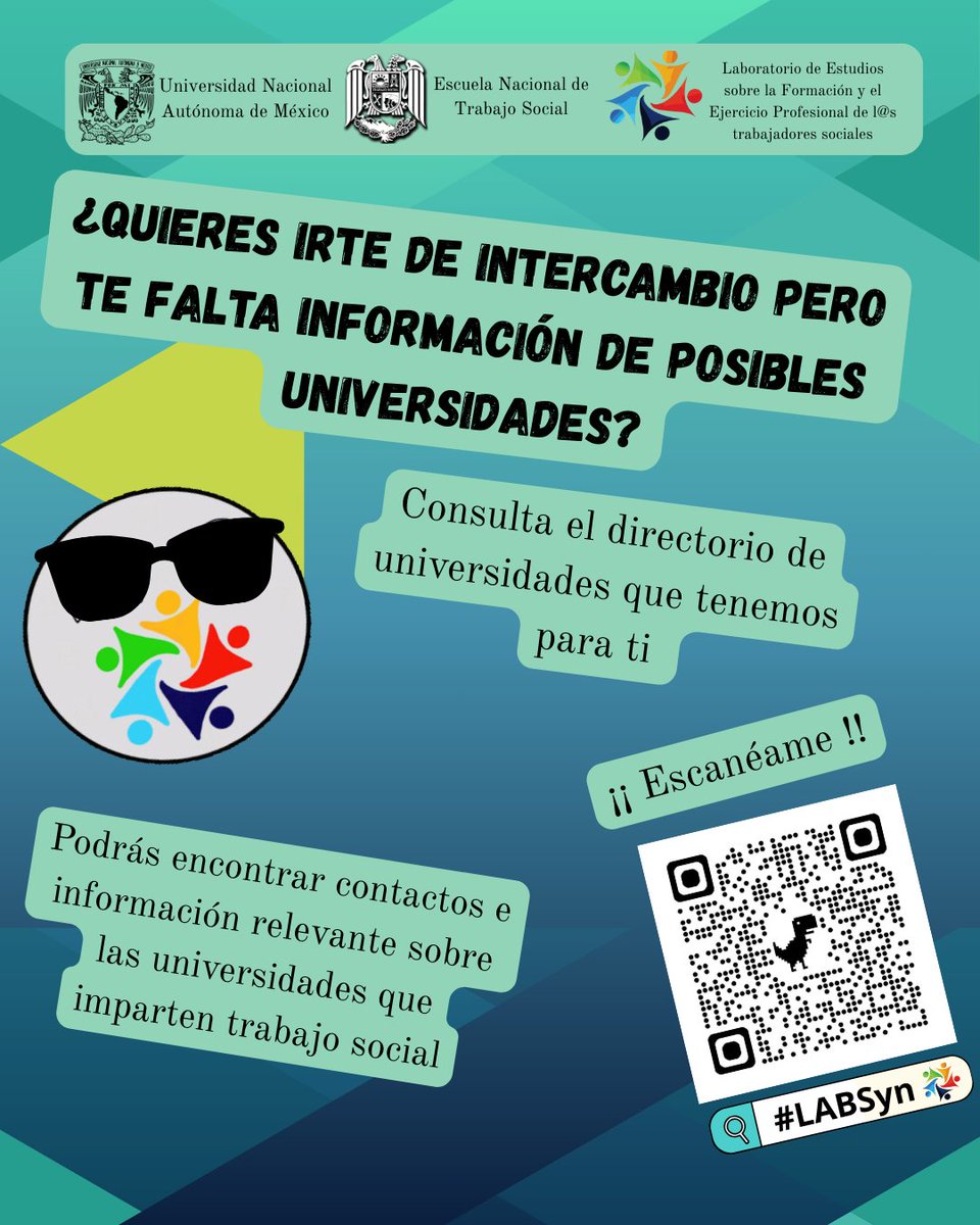 epicentro_TS's tweet photo. Encuentra los principales datos de las diversas universidades que imparten nuestra profesión y amplía tus horizontes académicos.

https://t.co/Wmolt3AaSc
@AdrianaOrn_TS 
#fyp #trabajosocial #labsyn https://t.co/Qn6QyLMZZa