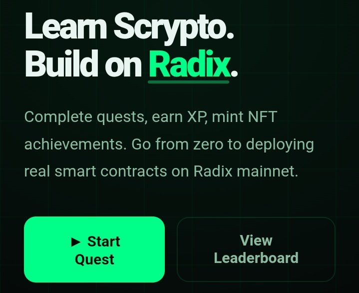 Radix Api Service tweet media