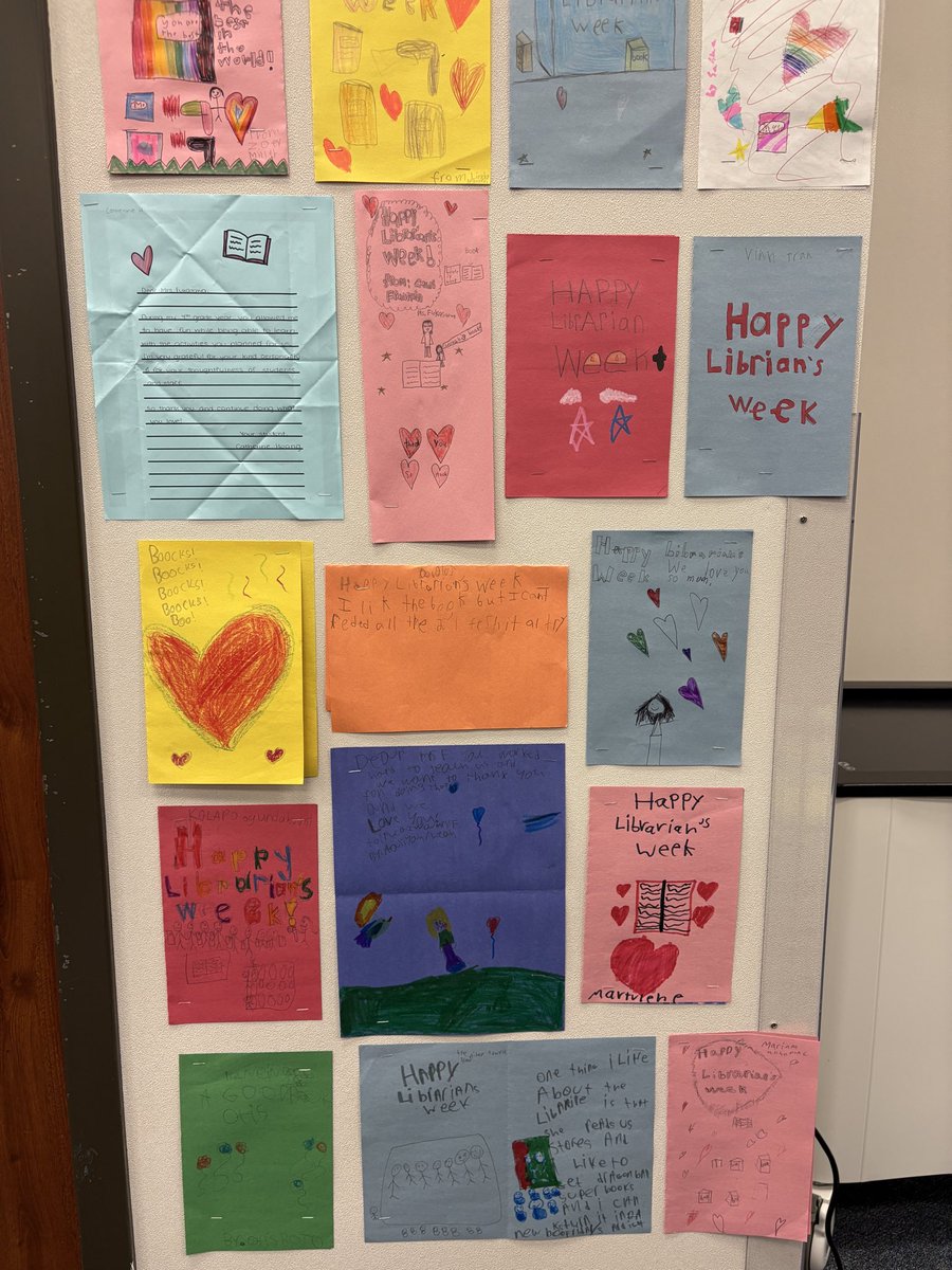 HicksLibrary's tweet photo. Grateful for the students and teachers who made time to celebrate School Library Month with us during this very busy time of year! https://t.co/aIq3AzI0eM