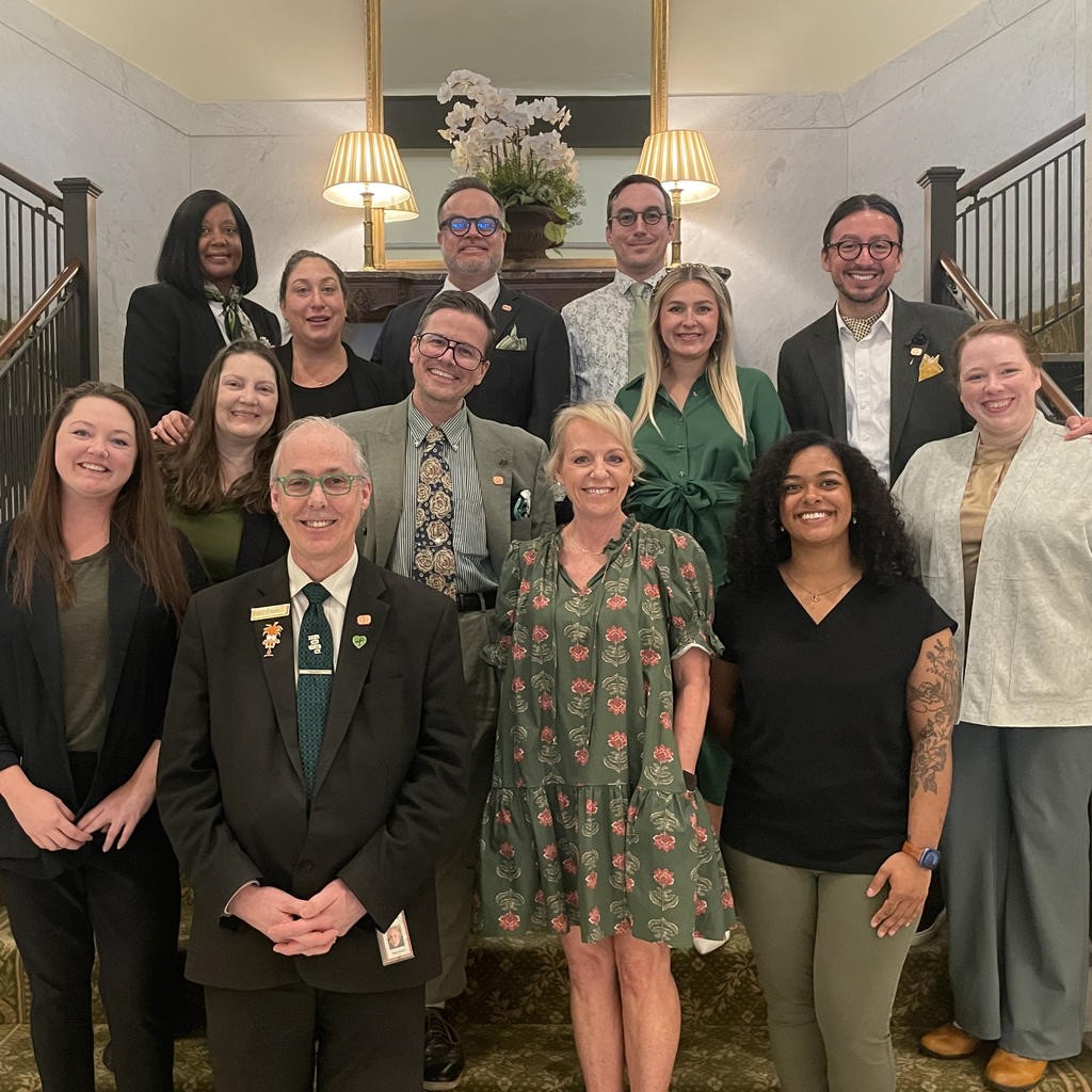 concordhotels's tweet photo. Our teams proudly wore green today in support of Mental Health Awareness Month. At Concord, caring for our health, mind and body, is at the heart of everything we do, every day. Together, we’re committed to fostering a supportive environment for all.

#WeAreConcord https://t.co/sPKhAUQHli