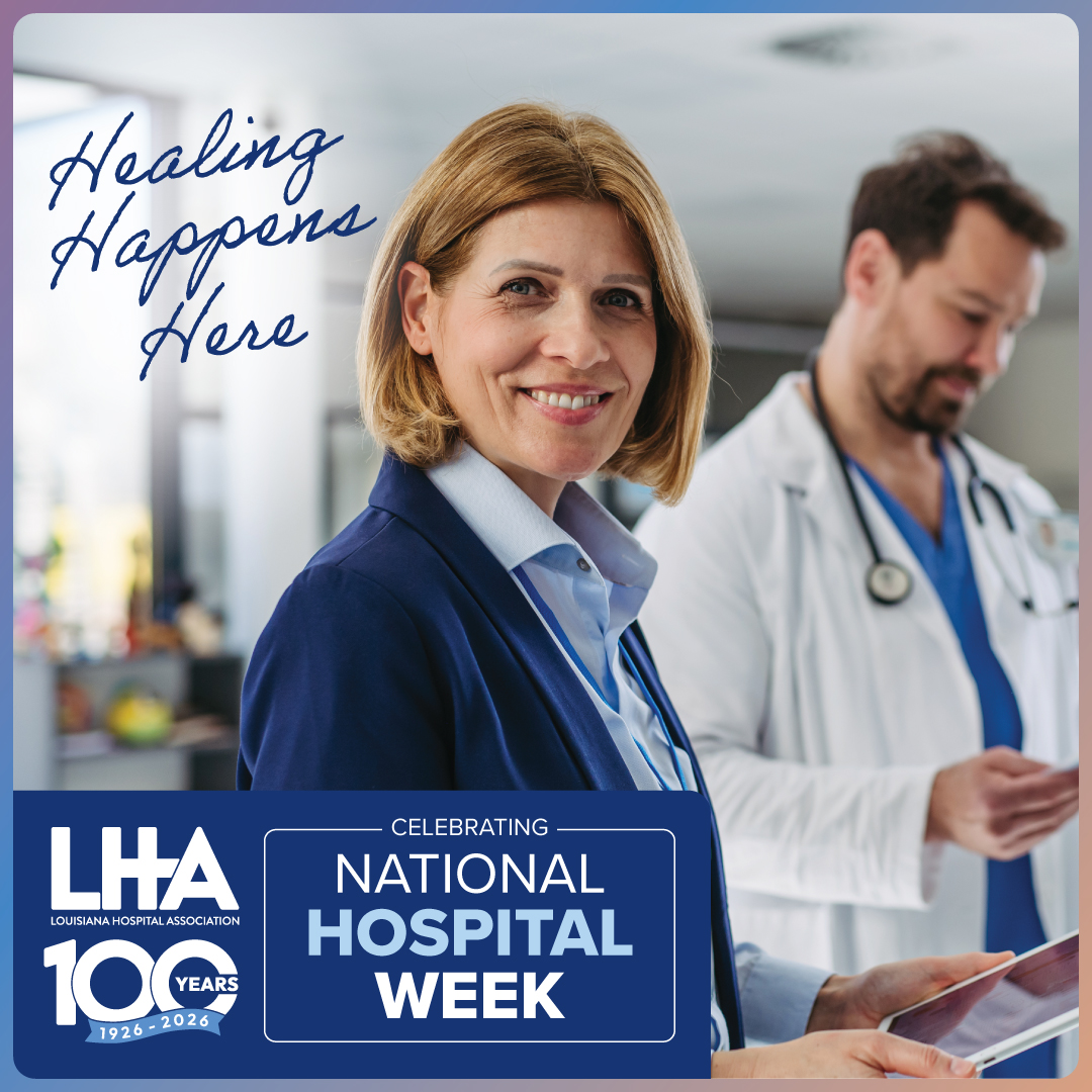 Louisiana Hospital Association tweet media