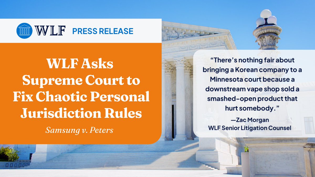 Washington Legal Foundation tweet media