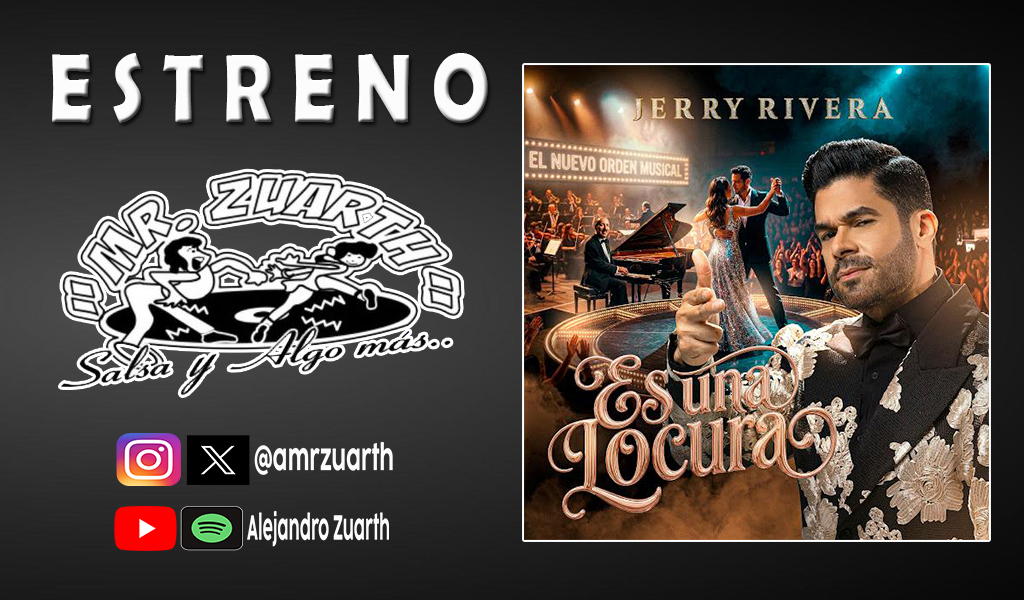 🎶ESTRENO🎶 #SalsayAlgomas
"ES UNA LOCURA" - <a href="/jerry_rivera/">Jerry Rivera</a> 

ESCÚCHALA AQUÍ  🔗youtu.be/q17Ik3KMW9w?si…

⚡️Y COMÉNTAME ¿QUÉ TE PARECE?
.
.
.
#ElQueSabeSabe #RumboaLos40 #EsUnaLocura #SalsaNueva #Estreno #SalsaParaTodos