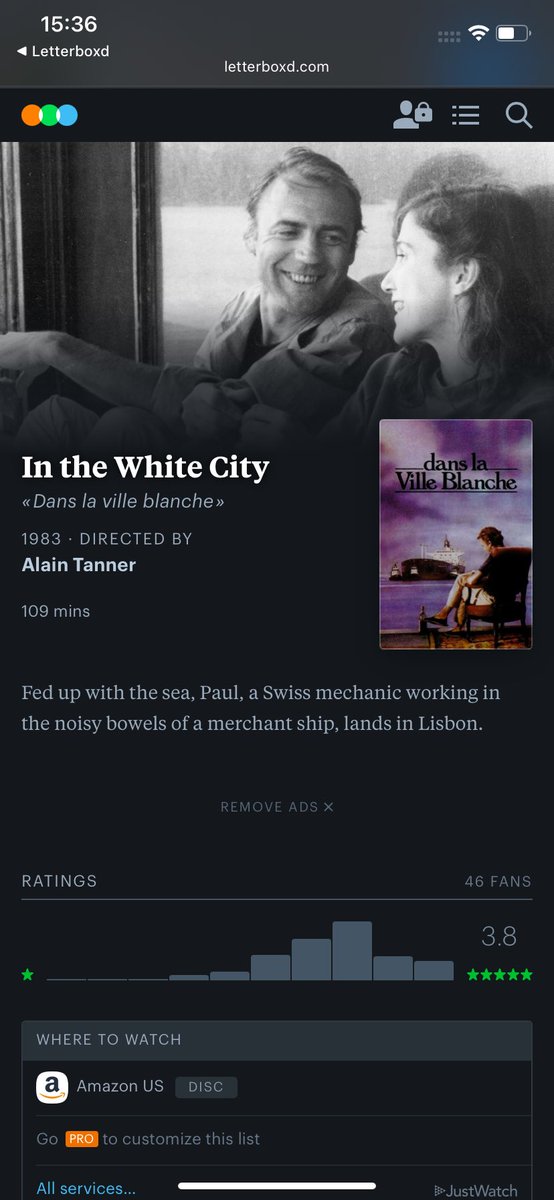 necomancia's tweet photo. In the White City (1983)
"Dans la ville blanche"
Alain Tanner
BluRay 1080p FLAC1.0.x264 (link on below). https://t.co/mAXcvJm2Xi