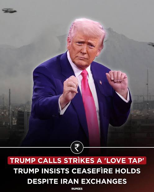 MSHNLP's tweet photo. İran’ı delilerin yönettiğini söyleyen ABD başkanı Trump, İran’a yaptığı saldırıyı “küçük bir aşk dokunuşu” olarak romantize etti. Eğer İran’ı deliler yönetiyorsa, ABD’yi de aklı kaçık çılgınların yönettiğinden hiç şüphem yok! https://t.co/GGDOXKL1N1