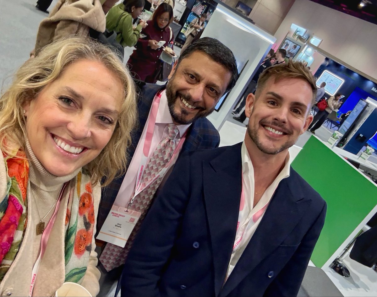 MSpencerSoCal's tweet photo. #ESMOBreast Berlin is a wrap! Amazing and delightfully intimate meeting. Enjoyed connecting with experts, colleagues, and friends from across the global oncology community, including the phenomenally talented Menarini Stemline global team. Danke schön to all. Next stop, ASCO! https://t.co/8Rbg1jkWjV