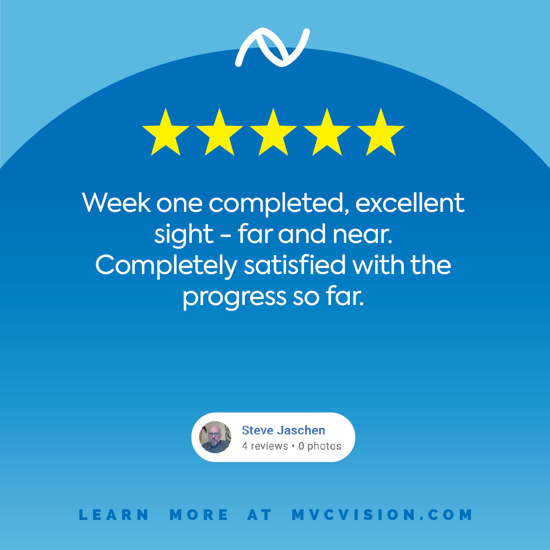 MVC_Vision's tweet photo. "Week one completed, excellent sight — far and near."

Results like this start with the right consultation. If you're ready to find out which vision correction option fits your eyes &amp; your life, we'd love to meet you!

https://t.co/y7TqTgNrDT https://t.co/iIsX2md3YM
