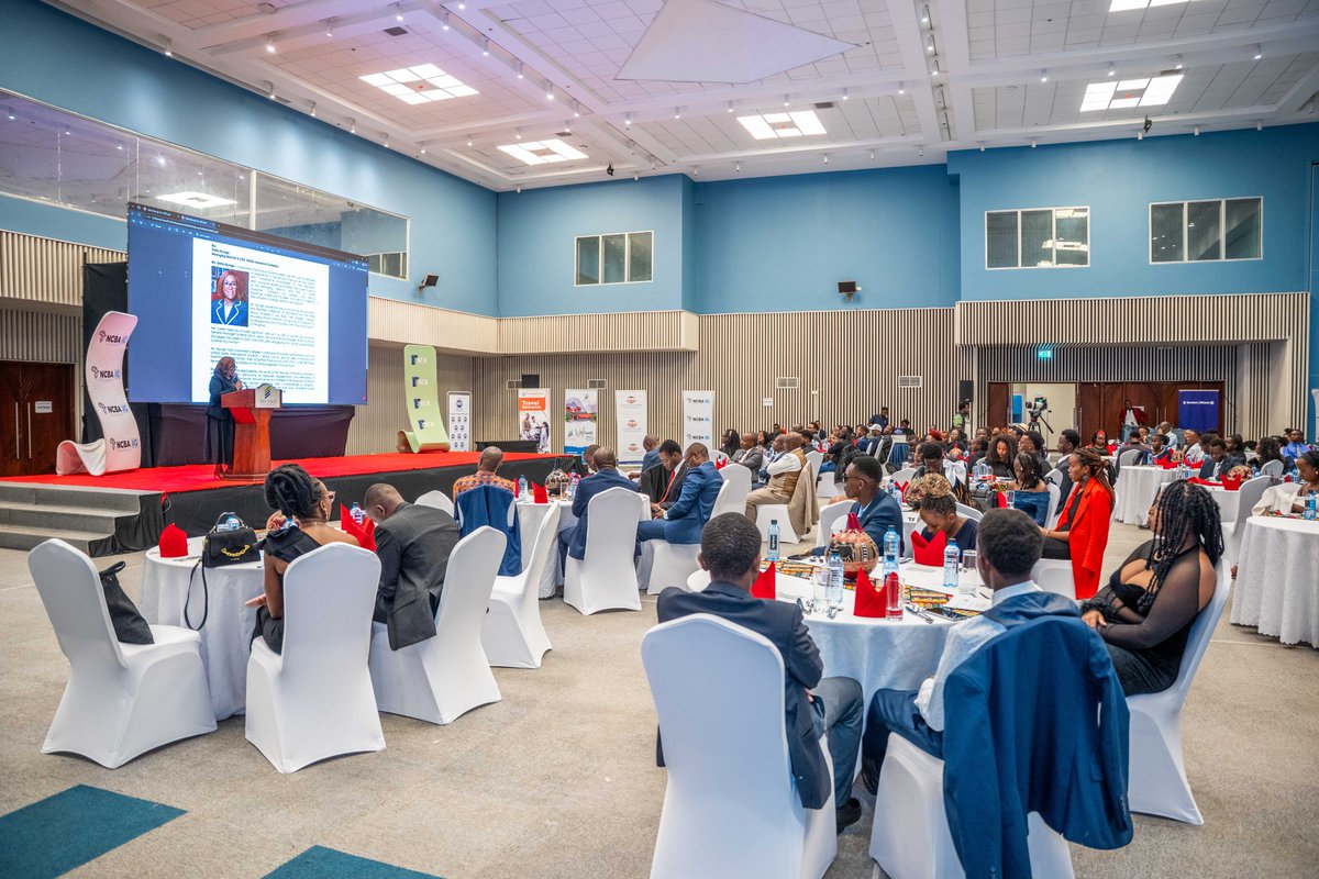 NCBABankKenya's tweet photo. NCBA Insurance was proud to partner with the University of Nairobi Insurance Students’ Association (UNISA) during the #UNISAAnnualDinner2026 held under the theme: “Repositioning Insurance in a Digitally Driven Industry.”
#NCBAInsurance #Goforit https://t.co/bsx4VBsatP