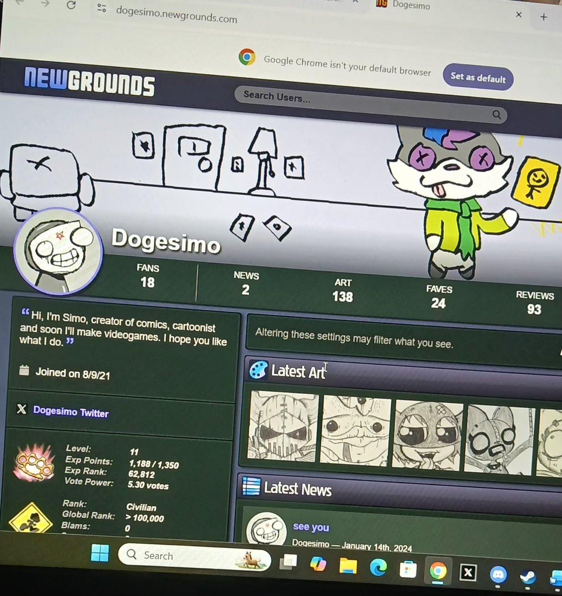 Dogesimo tweet media
