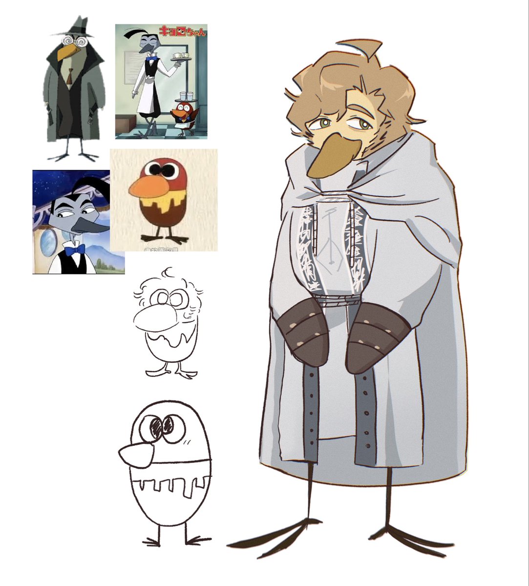 SteraNoris's tweet photo. My art block gives you Bird Alfred https://t.co/GDRWmARz5t