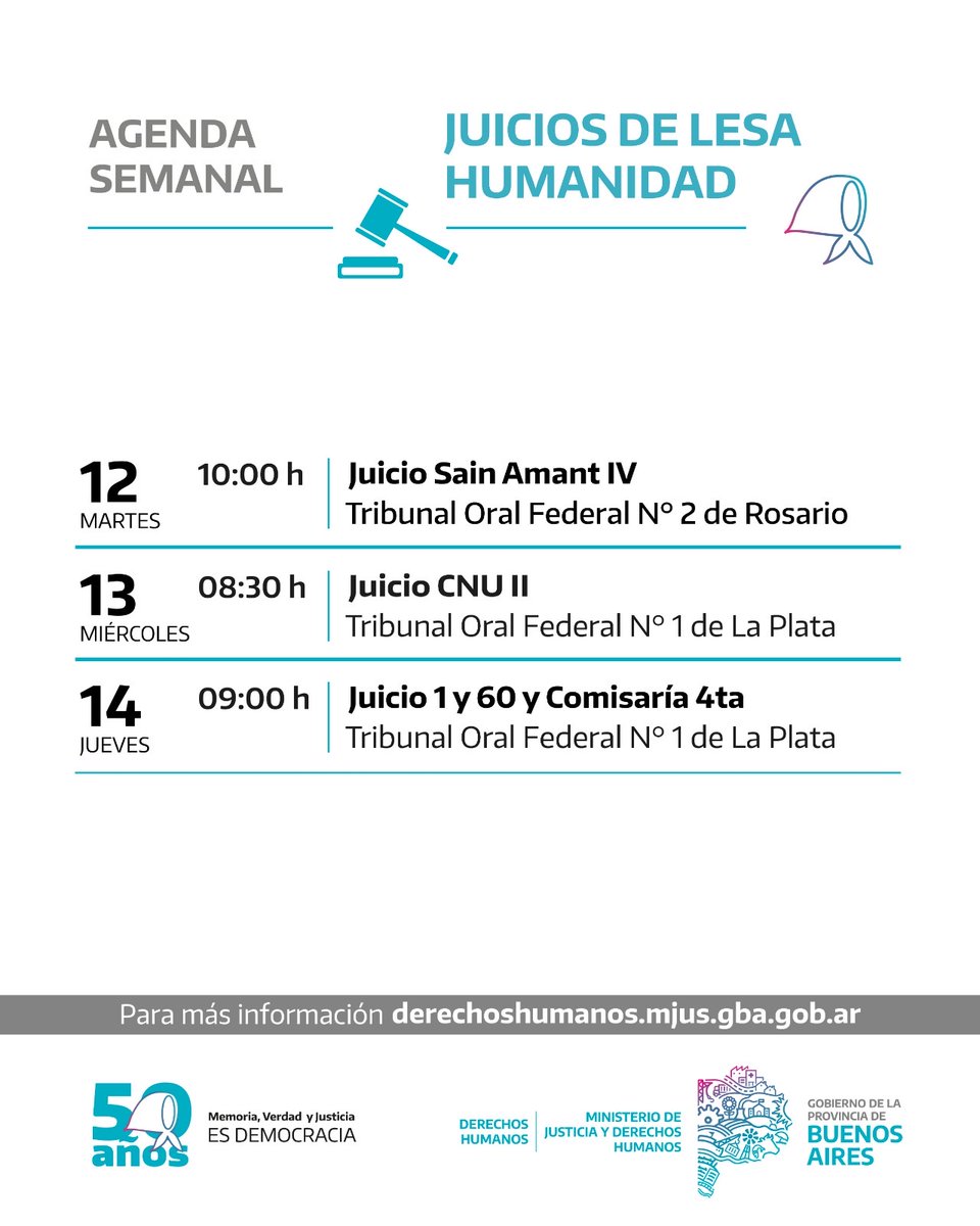Derechos Humanos PBA tweet media