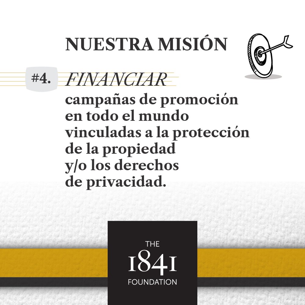 The 1841 Foundation tweet media