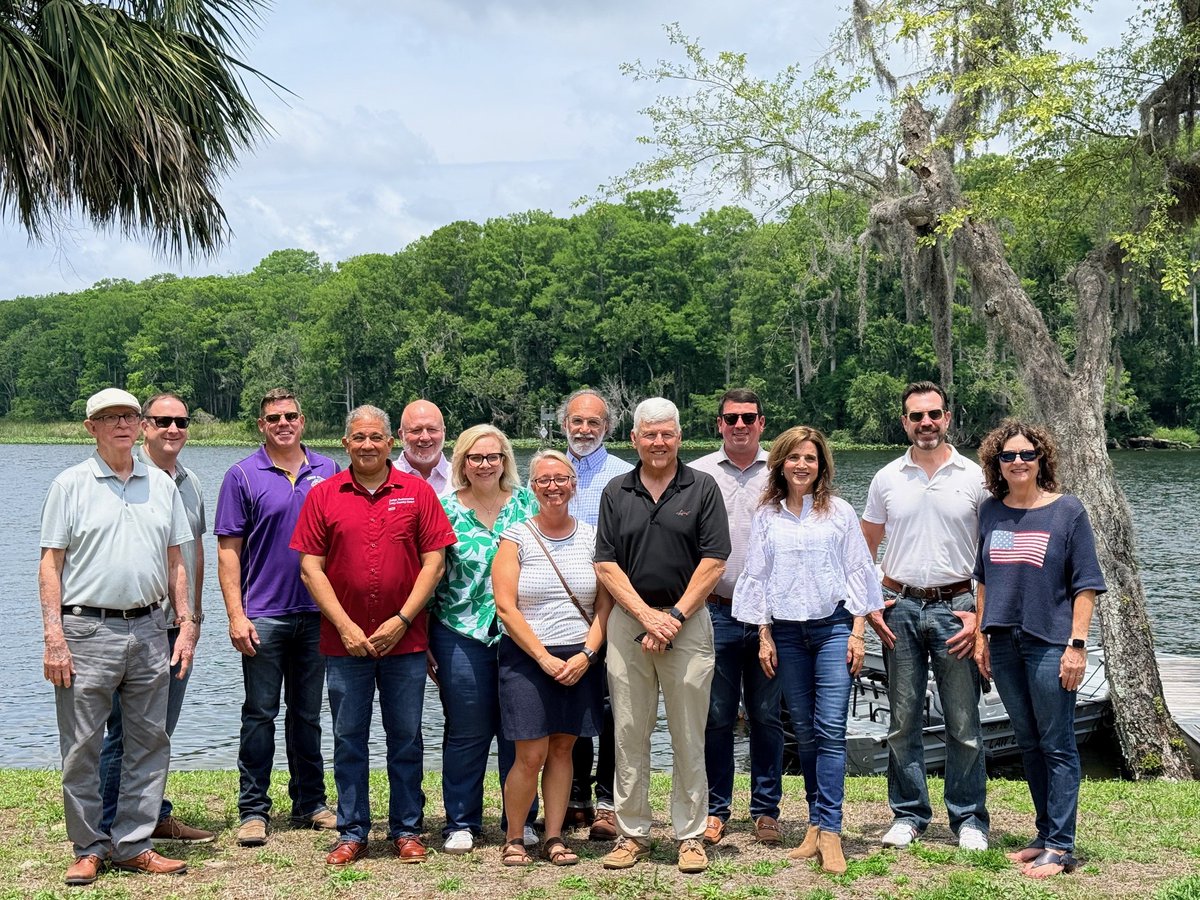 8CircuitFlorida's tweet photo. A wonderful Levy/Gilchrist County Law Day, with several of our judges expressing appreciation for the dedicated men and women of law enforcement. We're grateful for the chance to connect with our community, honor their service, and enjoy lunch on the scenic Suwannee River. https://t.co/Vsd9n2AI4a