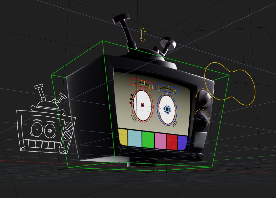 RandomMachin3's tweet photo. Stay tuned.... (I've been busy, rigging, I didn't make the model) https://t.co/Zs7pD7cH3X